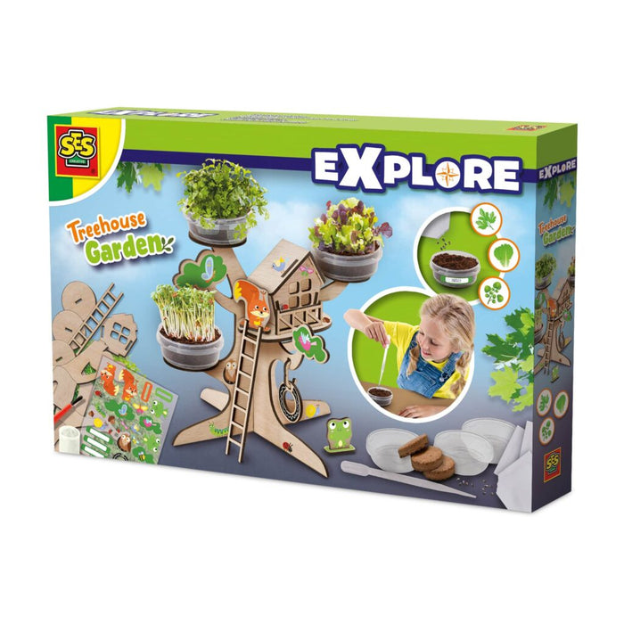 SES Explore Boomhut tuin