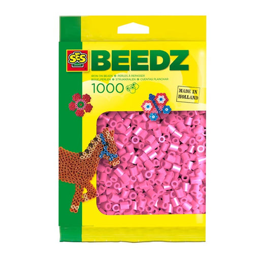 SES Strijkkralen 1000 roze