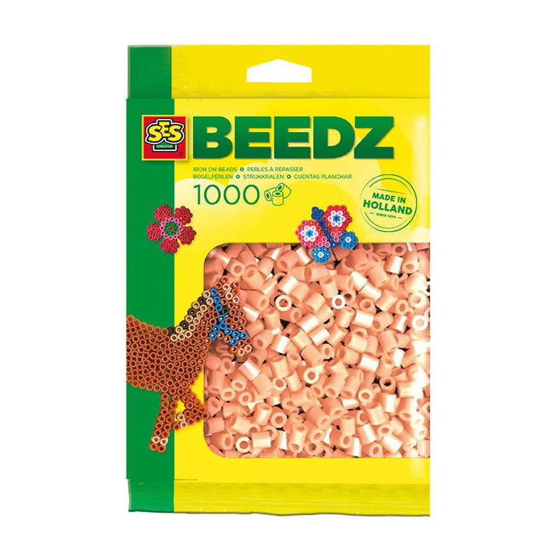 SES Strijkkralen 1000 Zalmroze