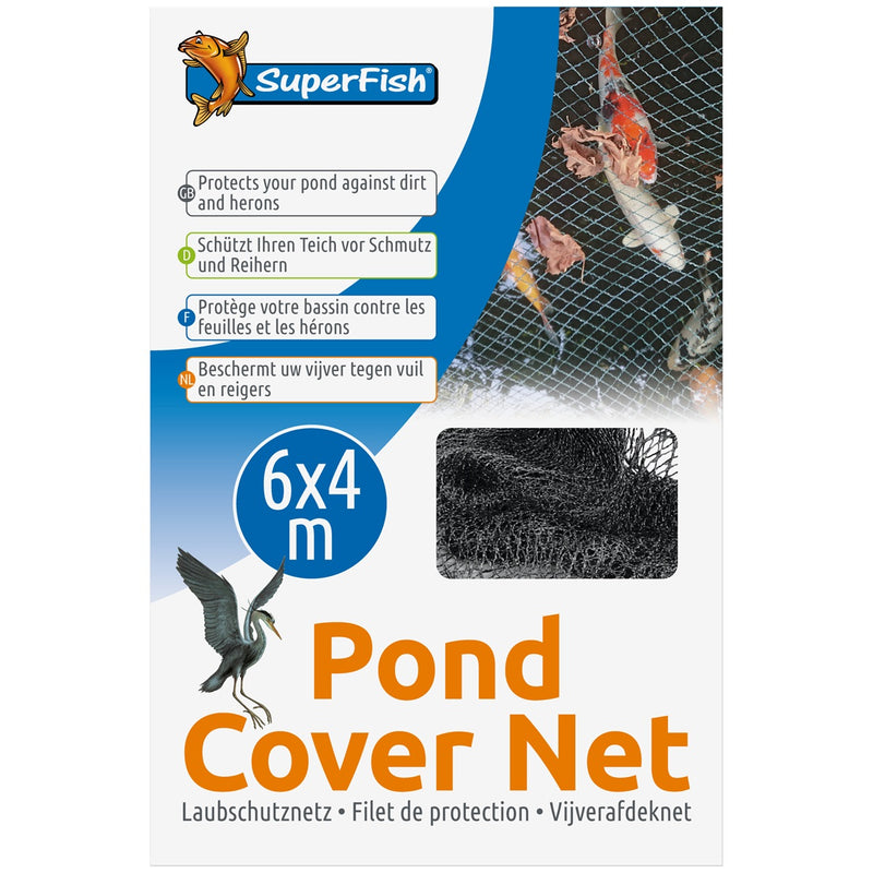 SuperFish Vijverafdeknet 6x4 m