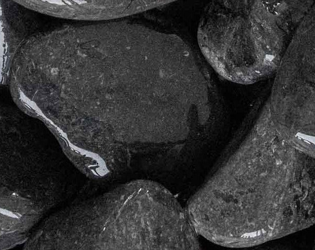APS Scaping Pebbles Black 1kg Aquarium