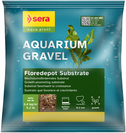 Sera Aquarium Gravel Floredepot Substrate 2.4 kg