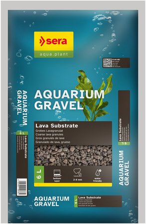 Sera Aquarium Gravel Lava Substrate 6 liter