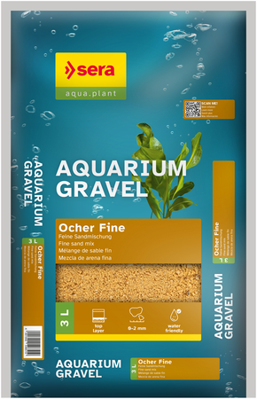 Sera Aquarium Gravel Ocher Fine 3 liter