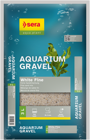 Sera Aquarium Gravel White Fine 3 liter