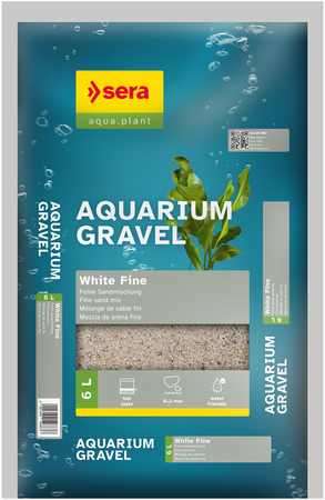 Sera Aquarium Gravel White Fine 6 liter