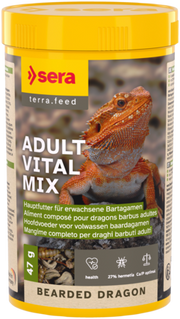 Sera Bearded Dragon Adult Vital Mix 250 ml