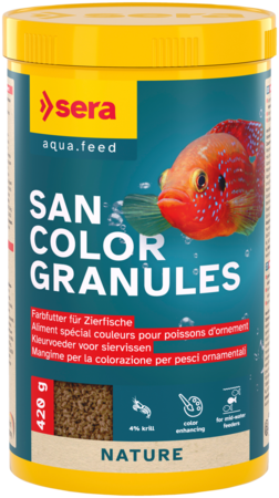 Sera San Color Granules 1000 ml - Vissenvoer