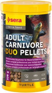 Sera Turtle Adult Carnivore Duo Pellets