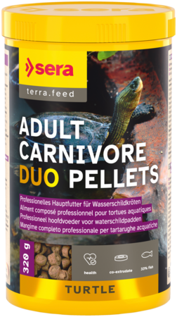 Sera Turtle Adult Carnivore Duo Pellets