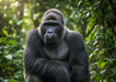Silverback Gorilla Magnet