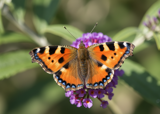 Small Tortoiseshell Butterfly magnet