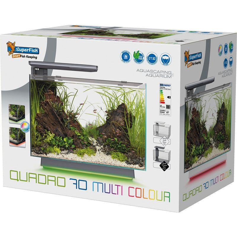 SuperFish Quadro 70 multi Colour Zwart