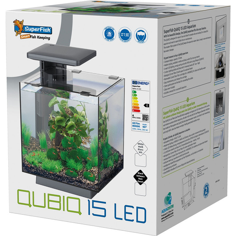 SuperFish Qubiq 15 Led Zwart