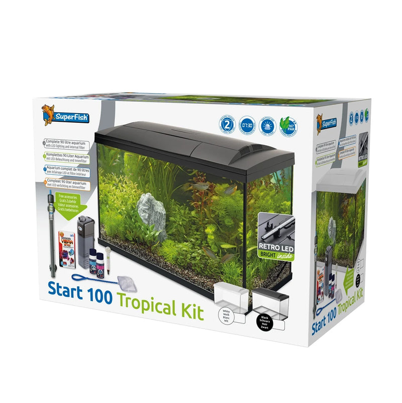 SuperFish Start 100 Tropical Kit Zwart