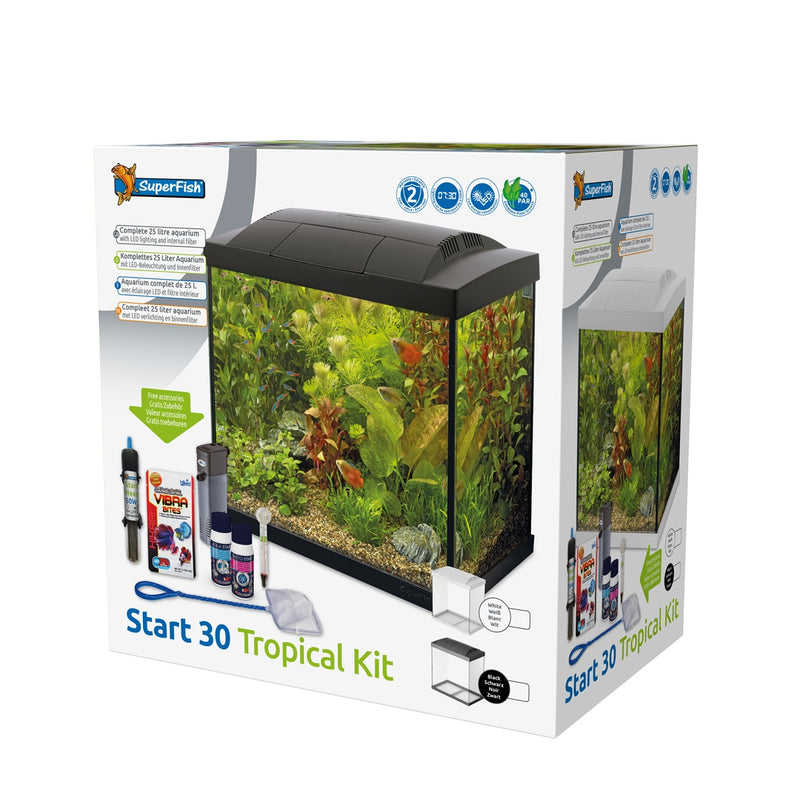 SuperFish Start 30 Tropical Kit Zwart