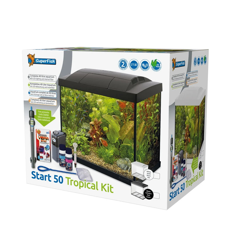 SuperFish Start 50 Tropical Kit Zwart