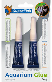 SuperFish Aquariumlijm 2 tubes op blister