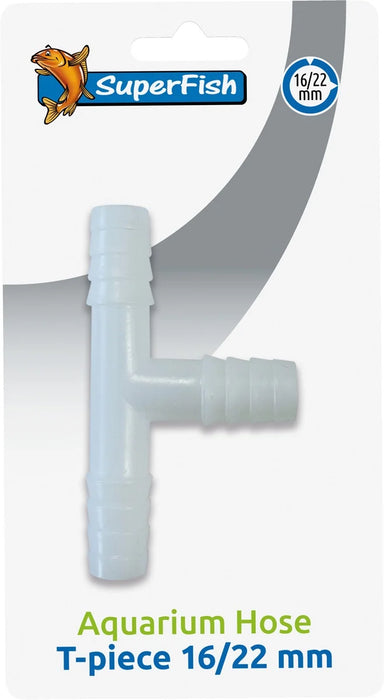 SuperFish Aquariumslang T-Stuk 16-22 mm