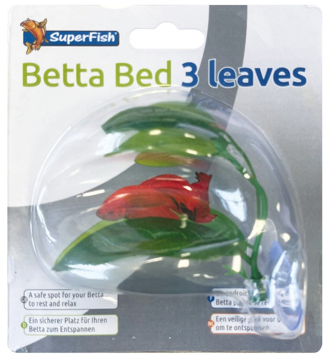 SuperFish Betta Bed 3 Leaves