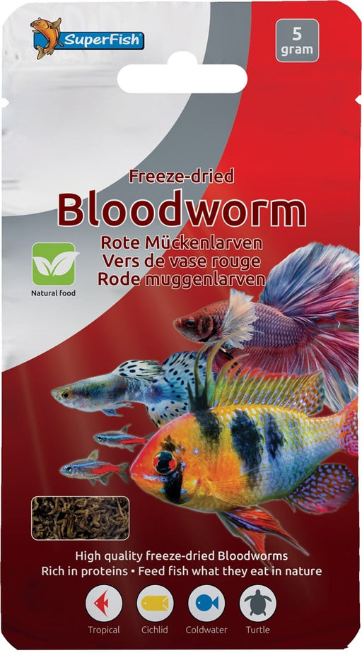 SuperFish Freeze Dried Bloodworm