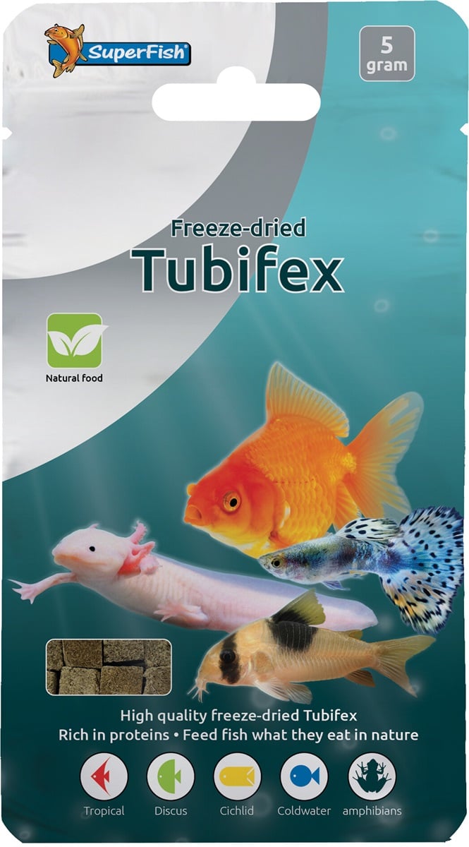 SuperFish Freeze Dried Tubifex