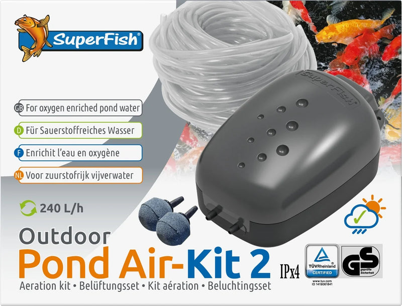 SuperFish Pond Air Kit 2 - Luchtpomp