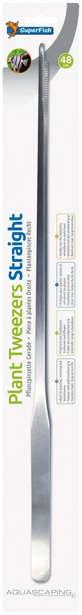 SuperFish Aquarium RVS Plantenpincet 48 cm Recht