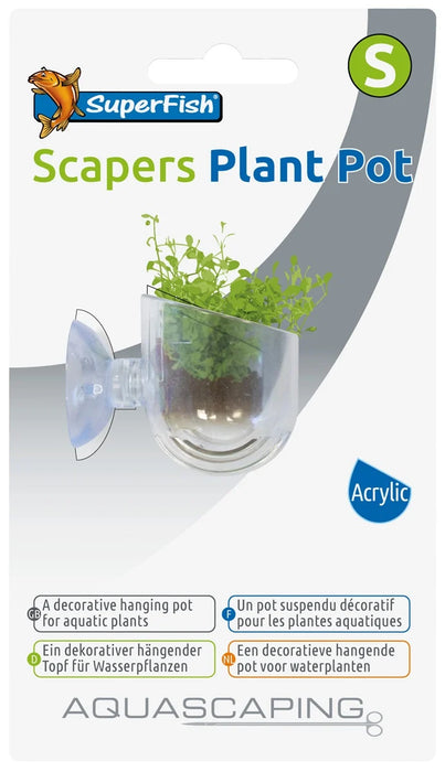 SuperFish Scapers Plant Pot S