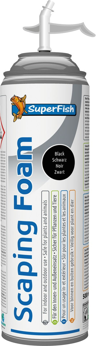 SuperFish Scaping Foam Zwarte PUR-schuim
