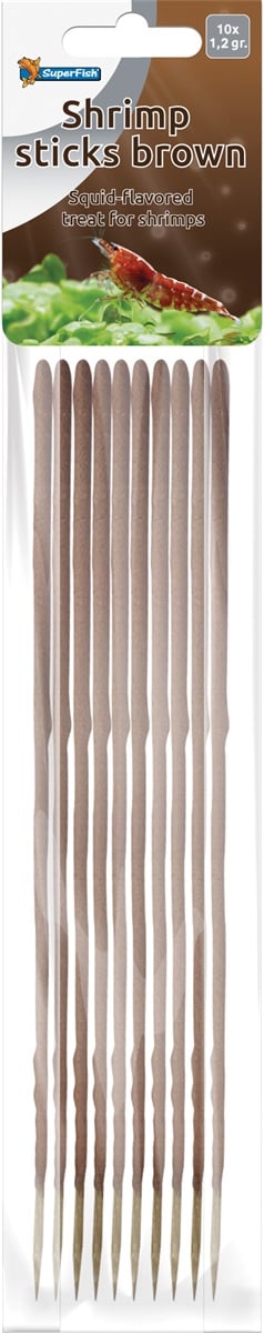 SuperFish Shrimp Sticks Bruin 10 stuks