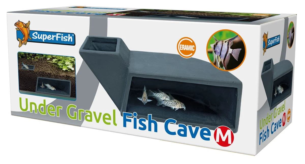 SuperFish Undergravel Fish Cave M