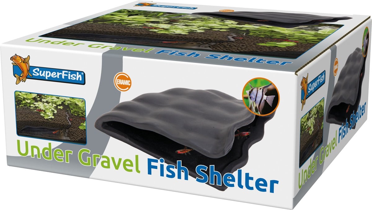 SuperFish Undergravel Fish Shelter