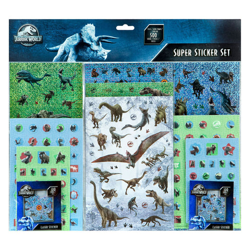 Super Stickerset Jurassic World - Mijnspeelgoedshop