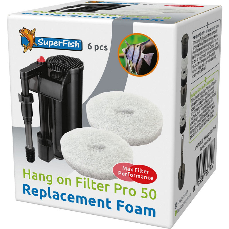 Superfish Hang-on Filter Pro 50 Filterspons