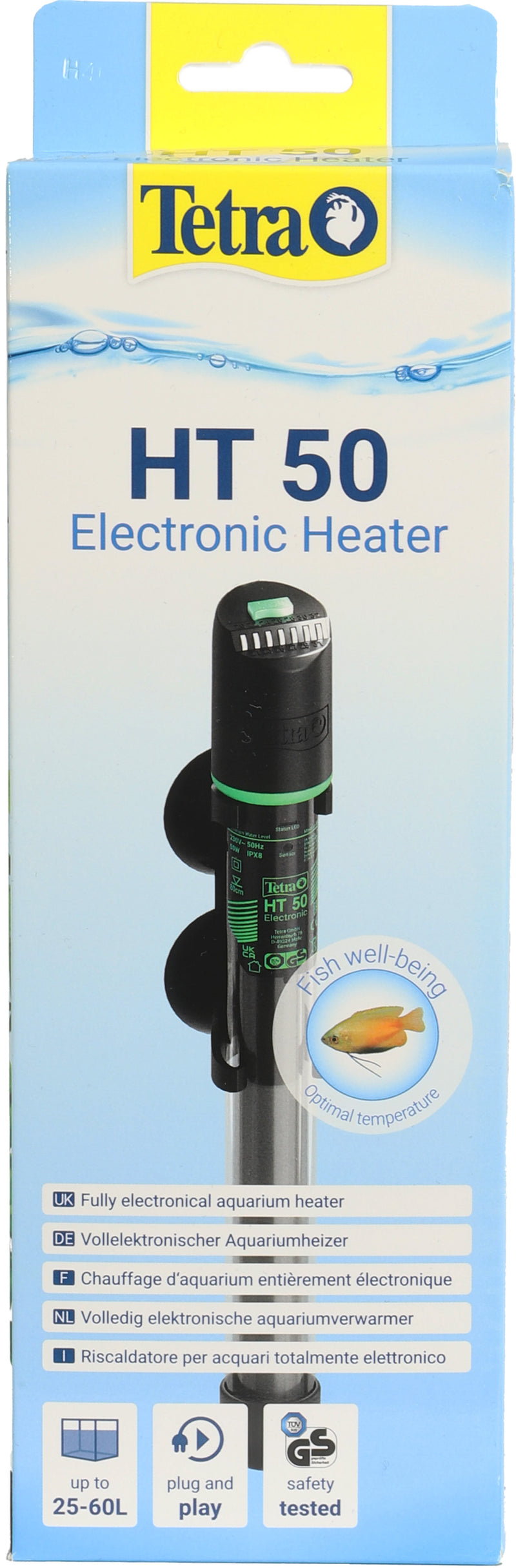 Tetra HT Heater Electronic 50 watt - Aquarium verwarming