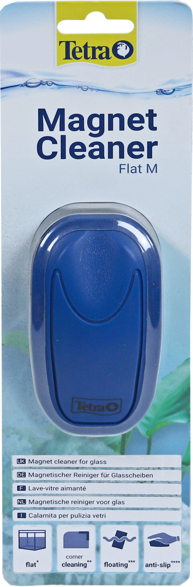 Tetra Magnet Cleaner Flat M - Aquarium Algenmagneet