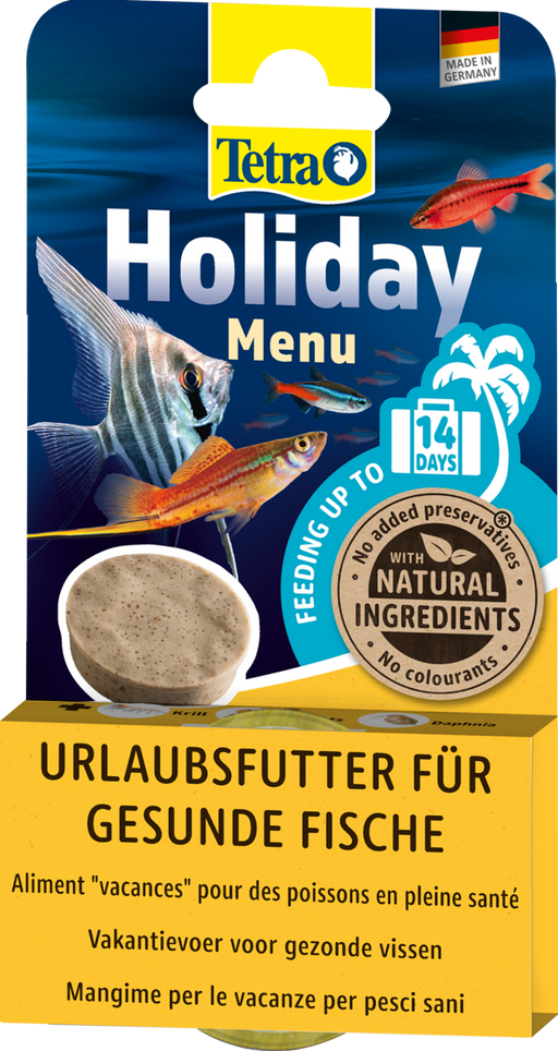 Tetra Holiday Menu 