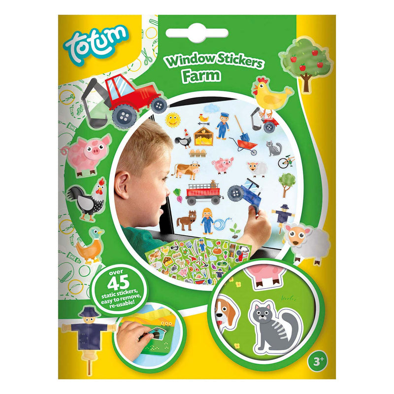 Totum Raamstickers Boerderij verpakking