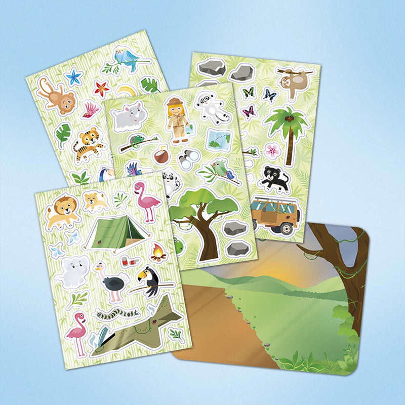 Totum Raamstickers Wildlife inhoud