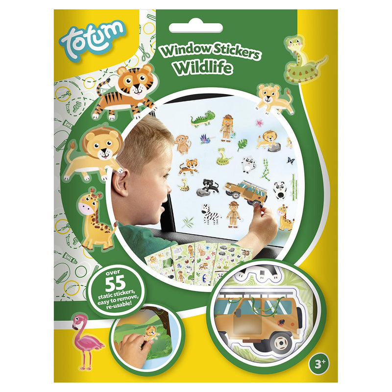 Totum Raamstickers Wildlife verpakking