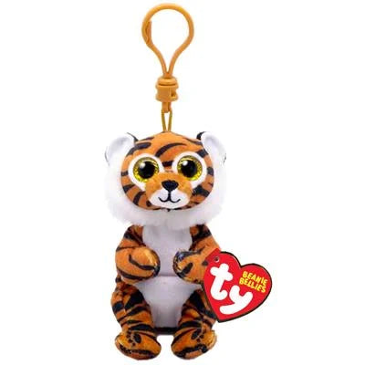 Ty Beanie Babies Bellies Clip Clawdia Tiger 10 cm / Pluche Knuffel / Knuffelshop