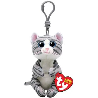 Ty Beanie Babies Bellies Clip Mitzi Cat 10 cm / Pluche Knuffel / Knuffelshop