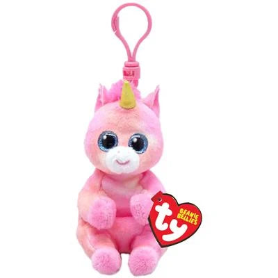 Ty Beanie Babies Bellies Clip Skylar Unicorn 10 cm / Pluche Knuffel / Knuffelshop