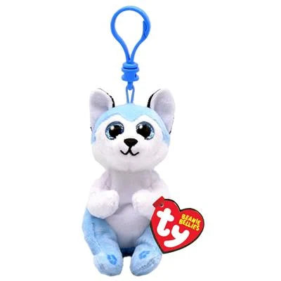 Ty Beanie Babies Bellies Clip Thunder Husky 10 cm / Pluche Knuffel / Knuffelshop
