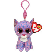 Ty Beanie Boo's Clip Cassidy Cat 7 cm / Pluche Sleutelhanger / Knuffelshop