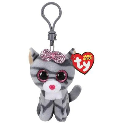Ty Beanie Boo's Clip Kiki Cat 7 cm / Pluche Sleutelhanger / Knuffelshop