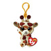 Ty Beanie Boo's Clip Stilts Giraffe 7 cm / Pluche Sleutelhanger / Knuffelshop