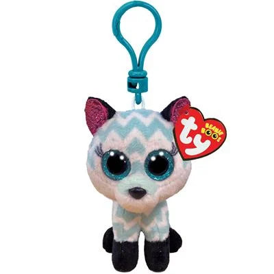Ty Beanie Boo's Clip Atlas Fox 7 cm / Pluche Sleutelhanger / Knuffelshop