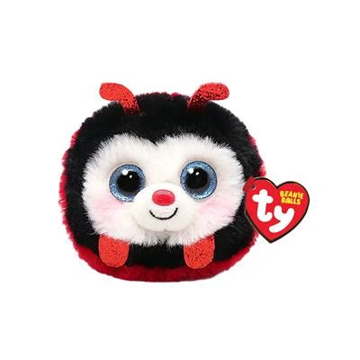 Ty Beanie Balls Izzy Ladybug 10 cm / Pluche Knuffel / Knuffelshop
